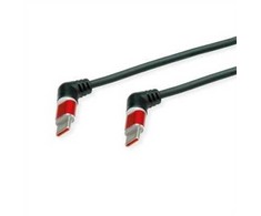 USB kabelis Roline USB-C - USB-C 1,5 m raudonas-juodas (11.02.8350)