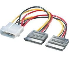 Roline adapteris "Y", 5,25" - 2x SATA - (11.03.1050)