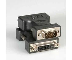 Roline AV adapteris DVI-I – D-Sub (VGA) juodas (12/03/3110)