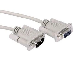 Roline DB- 9 - DB- 9, 1,8m, Pilkas (11.01.6218)