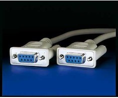 Roline DB-9 - DB-9, 1.8m, Pilka (11.01.9018)