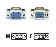 Roline DB- 9 - DB- 9, 6m, Pilkas (11.01.6260)