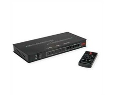Roline ROLINE HDMI 4x1 QUAD Multi-Viewer, su przełącznikiem bezszwowym