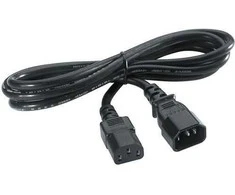 Roline IEC320 C13-C14 maitinimo laidas, 3 m, juodas (1530-08-19)