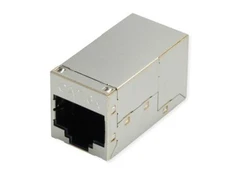 Roline Miniatiūrinis nuoseklusis RJ-45 jungiklis, kat. 6A (EA klasė), ekranuotas, sidabrinis (21.17.3116)
