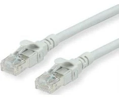 Roline Patchcable – RJ-45 – 1 m – UTP – CAT 6 – Bezhalogenowy, pilka (21.15.2501)