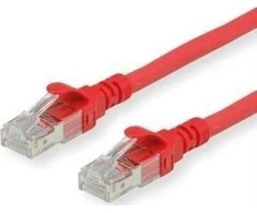 Roline Patchcable - RJ45 5m - UTP - CAT 6 - bezhalogenowy, linka - raudona (21.15.2515)