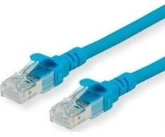 Roline Patchcable - RJ45 5m - UTP - CAT 6 - bezhalogenowy, linka - mėlyna (21.15.2545)
