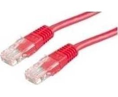 Roline Patchcord UTP-Cat.6, raudonas, 3m (21.15.1551)