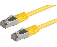 Roline PatchCord, S/FTP, Cat5e, 3m, geltona (21.15.0352)