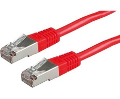 Roline PatchCord, S/FTP, Cat5e, 3m, raudona (21.15.0351)