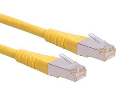 Roline PatchCord, S/FTP, Cat.6, 1,5 m, geltona (21.15.0825)
