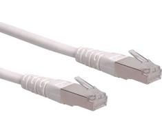 Roline PatchCord, S/FTP, Cat.6, 5m, balta (21.15.1366)