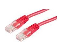 Roline PatchCord, UTP, Cat5e, 5m, raudona (21.15.0561)