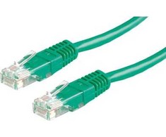 Roline PatchCord, UTP, Kat. 5e, 3m, Žalias (21.15.0553)