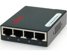 Šakotuvas Switch Roline Fast Ethernet kieszonkowy 5 portów (21.14.3133)