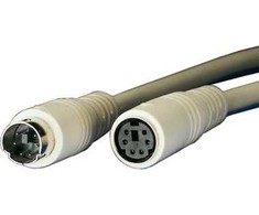 Roline PS/2 – PS/2, 10 m, pilka (11.01.5690)