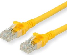 Roline ROLINE – Patch – Kabelis – RJ- 45 (M) iki RJ- 45 (M) – 20 m – SFTP, PiMF – CAT 6a – geltonas (21.15.2829)