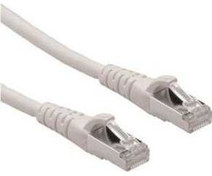 Roline ROLINE – Patch – Kabelis – RJ-45 (M) iki RJ-45 (M) – 10 m – SFTP – CAT 6a – pilka (21.15.2807)