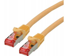 Roline ROLINE – Patch – Kabelis – RJ- 45 (M) iki RJ- 45 (M) – 5 m – SFTP, PiMF – CAT 6 – be halogenų, formos, suvytas – geltonas (21.15.2625)
