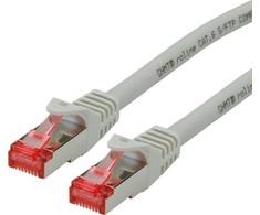 Roline ROLINE – Patch – Kabelis – RJ- 45 (M) iki RJ- 45 (M) – 7,5 m – SFTP, PiMF – CAT 6 – be halogenų, formos, suvytas – pilkas (21.15.2606)