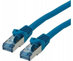 Roline ROLINE – Patch – Kabelis – RJ-45 (M) iki RJ-45 (M) – 15 m – SFTP – CAT 6a – mėlynas (21.15.2848)
