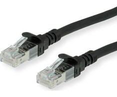 Roline ROLINE – Patch – Kabelis – RJ- 45 (M) iki RJ- 45 (M) – 15 m – SFTP, PiMF – CAT 6a – juodas (21.15.2858)
