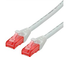 Roline ROLINE – Patch – Kabelis – RJ-45 (M) iki RJ-45 (M) – 1,5 m – UTP – CAT 6 – Be halogenų, formos, suvytas – baltas (21.15.2564)