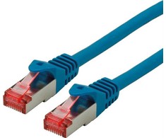Roline ROLINE – Patch – Kabelis – RJ- 45 (M) iki RJ- 45 (M) – 3 m – SFTP, PiMF – CAT 6 – be halogenų, formos, suvytas – mėlynas (21.15.2643)