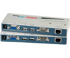Roline ROLINE Smart KVM plėstuvas per RJ45, VGA, USB