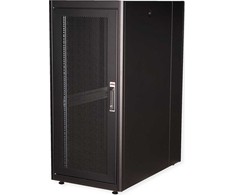 ROLINE 19 spalvų serverio spinta Basic 26U, 600x1000 P x G perforuotas juodas
