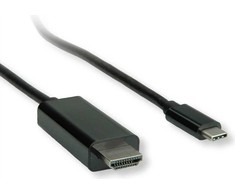 „Roline“ USB kabelis juodas (JAB-3752630)