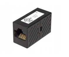 Roline RJ-45 modulinė jungtis, kat. 6 (E klasė), UTP, juodos, 25 vnt. (21.17.3113)