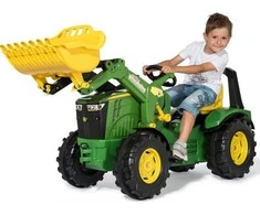 Rolly Toys RollyX-Trac Premium John Deere pedalinis traktorius su kaušu