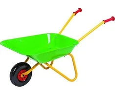Vaikų sodo karutis metalinis Milly Mally Rolly Toys žalias