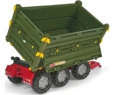 Rolly Toys rollyTrailer didelė trijų ašių priekaba „Multi Trailer“
