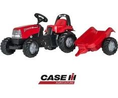 Rolly Toys vaikų traktorinis Case su priekaba