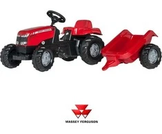 „Rolly Toys Rollykid Massey Ferguson“ pedalai su priekaba