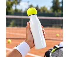 Roly Termosas 550 ml teniso kamuoliukas žemės spalvos STAMINA