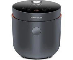 Kepimo Ryžių Aparatas - Rommelsbacher MRK 500 2L 6 Programos LED Ekranas Neprideganti Juoda
