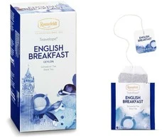 Juodoji arbata Ronnefeldt English Breakfast, su vokeliu, 25 pakeliai
