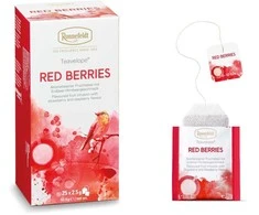 Vaisinė arbata Ronnefeldt Raudona Berries, su vokeliu, 25 pakeliai