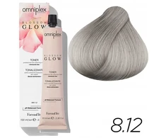 Farmavita Omniplex Blossom Glow toner do włosów 8.12 Steel 100ml