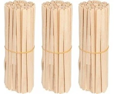 Activeshop Medinės mentelės, 140x6x1.4mm, 150vnt.