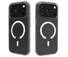 Dėklas - Roobix Clarion MagSafe Case (iPhone 17 Pro Max, TPU, PC, Skaidrus)
