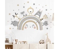 Room Decor SIPO lipdukas sienoms gyvūnai 70x49cm WS63030