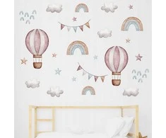 Room Decor SIPO lipdukas sienoms balionai 86x64cm WS63040