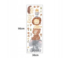 ROOM Decor SIPO-WS63043 NAKLEJKI NA ŚCIANĘ PIRAMIDA ZWIERZĘ