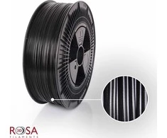 3D plastikas ASA juodas 1.75mm 2.5kg Rosa3D