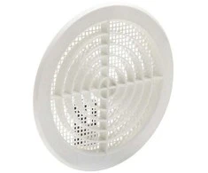 Fepre Plastikinės ventiliacijos grotelės, Ø 125-140 mm